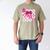 Class Of 2026 Senior Coquette Pink Bow Graduation Family Premium Tri-Blend Men's Comfort Colors T-Shirt Khaki