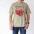 Clifford The Big Red Dog Clifford And Emily Book Cover Men's Comfort Colors T-Shirt Khaki