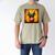 Colorful Sketch Oil Painting Of A Bat Reading Book Men's Comfort Colors T-Shirt Khaki