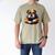 Cute Dog English Bulldog Reading Book Men's Comfort Colors T-Shirt Khaki
