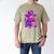 Cute Dragon Reading Books Bookworm Men's Comfort Colors T-Shirt Khaki