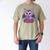 Cute Pastel Goth Bat Reading Book Men's Comfort Colors T-Shirt Khaki