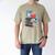 Cute Reading Seal On Books Book Lover Men's Comfort Colors T-Shirt Khaki