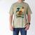 Dachshund Doxie Japanese Kanagawa Wave Surfing Japan Mom Dad Men's Comfort Colors T-Shirt Khaki