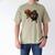 Dachshund Shirt Doxie Mom Dad Love Wiener Dog Puppy Cute Tee Men's Comfort Colors T-Shirt Khaki