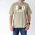 Dad Of The Birthday Boy Football Lover First Birthday Party Men's Comfort Colors T-Shirt Khaki