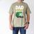 Dad Of The Birthday Boy Garbage Truck Birthday Party Men's Comfort Colors T-Shirt Khaki