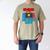 Dad Of The Birthday Boy Video Games Theme Bday Matching Men's Comfort Colors T-Shirt Khaki