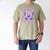 Dad Of The Birthday Girl Tie Dye Butterfly Birthday Family Men's Comfort Colors T-Shirt Khaki