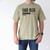 Dad BOD Loading 2024 Dad Fathers Day Baby Announcement Men's Comfort Colors T-Shirt Khaki