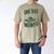 Dad Lawn Mowing One Bad Mowfo Mower Dad Gardening Men's Comfort Colors T-Shirt Khaki