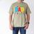 Dad Master Builder Building Bricks Blocks Family Fathers Day Men's Comfort Colors T-Shirt Khaki