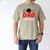 Dad Pit Crew Chief Racing Birthday Childs Party Fun Men's Comfort Colors T-Shirt Khaki
