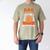 Dad Of Rookie 1st Basketball Bday Theme Matching Men's Comfort Colors T-Shirt Khaki
