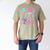 Dada Of The Birthday For Girl Dinosaur T-Rex Party Family Men's Comfort Colors T-Shirt Khaki