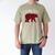 Daddy Dad Bear Pajama Red Buffalo Xmas Family Christmas Men's Comfort Colors T-Shirt Khaki