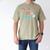 Daddy Of The Scoop Ice Cream Gender Reveal Baby Shower Men's Comfort Colors T-Shirt Khaki