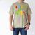 Daddy Of The Two Rex 2Nd Birthday Boy Dinosaur T-Rex Men's Comfort Colors T-Shirt Khaki
