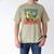 Daddysaurus Father's Day Best Dad T-Rex Papa Men's Comfort Colors T-Shirt Khaki