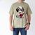 Dalmatian Reading a Book Dog Men's Comfort Colors T-Shirt Khaki