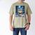 Deer Reads Book Women Girls Reindeer Men's Comfort Colors T-Shirt Khaki
