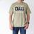 Deputy Sheriff Dad Much Cooler Fathers Day Thin Blue Line Men's Comfort Colors T-Shirt Khaki