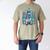 Disney Goofy Totally Rad Dad Father’s Day Surfing Distressed Men's Comfort Colors T-Shirt Khaki