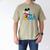 Disney Mickey Mouse Father's Day 1 Dad Men's Comfort Colors T-Shirt Khaki
