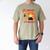 Disney And Pixar’s Elemental Proud Dad Of a Fiery Daughter Men's Comfort Colors T-Shirt Khaki