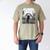 Dog Mom Dad Alien Selfie Weimaraner UFO For Men Women Men's Comfort Colors T-Shirt Khaki