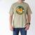 Dog Reading Book Rain Cozy Umbrella Cute Art Men Men's Comfort Colors T-Shirt Khaki