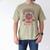 Dungeons & Dragons The Best Dungeon Master Dad Die Logo Men's Comfort Colors T-Shirt Khaki
