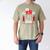 Earned It 2025 For Nurse Graduation Or RN LPN Class Of 2025 Men's Comfort Colors T-Shirt Khaki