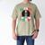 El Papa Mas Chingon Mexican Dad Husband Regalo Flag Men's Comfort Colors T-Shirt Khaki