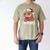 Ew People Capybara Christmas Introvert Holiday Humor Men's Comfort Colors T-Shirt Khaki