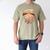 Fat Hairy Guy Big Stomach & Man Boobs Fat Dad BOD Men's Comfort Colors T-Shirt Khaki
