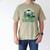 My Favorite Soccer Player Calls Me Stepdad Father's Day Men Men's Comfort Colors T-Shirt Khaki