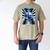 Frutiger Aero Aesthetic Tech Checkered Room Orb Sky Raglan Baseball Tee Men's Comfort Colors T-Shirt Khaki