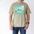 Frutiger Aero Y2k Aesthetic Palm Trees Cyber Beach World Men's Comfort Colors T-Shirt Khaki Frutiger Aero Y2k Aesthetic Palm Trees Cyber Beach World Men's Comfort Colors T-Shirt Khaki