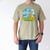 Frutiger Aero Y2K Fashion Trends Statement Piece Tech Orange Men's Comfort Colors T-Shirt Khaki