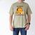 Go Away I'm Introverting Cozy Cat With Laptop And Coffee Men's Comfort Colors T-Shirt Khaki Go Away I'm Introverting Cozy Cat With Laptop And Coffee Men's Comfort Colors T-Shirt Khaki