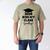 Graduation T Shirt Kiss My Class 2018 Goodbye Men's Comfort Colors T-Shirt Khaki