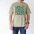 Green Sport Loud Proud Cheer Coach Dad Father's Day Men's Comfort Colors T-Shirt Khaki