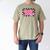 Groovy Senior Class Of 2026 Coquette Pink Bow Graduation Men's Comfort Colors T-Shirt Khaki