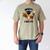 Hoot I Did It Grad Owl Holding Graduation Diploma Congrats Men's Comfort Colors T-Shirt Khaki