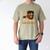 I’Ll Be In The Backyard Cigar Whiskey Dad Bourbon BBQ Summer Men's Comfort Colors T-Shirt Khaki