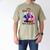 I'm A Book Dragon Not A Worm Men's Comfort Colors T-Shirt Khaki