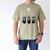 Introvert Relaxation Me Myself And Silence Skulls Men's Comfort Colors T-Shirt Khaki