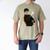 Kids Bruce Lee Photo From Fighting Method Book Kids Men's Comfort Colors T-Shirt Khaki
