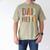 Kids Fathers Day Shirt For Son Daughter My Dad Is My Hero Men's Comfort Colors T-Shirt Khaki